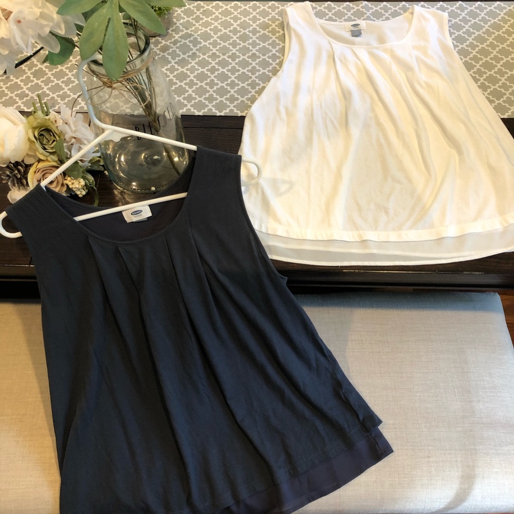 2 Old Navy dressy tanks